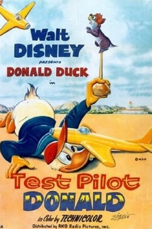 Póster de Test Pilot Donald