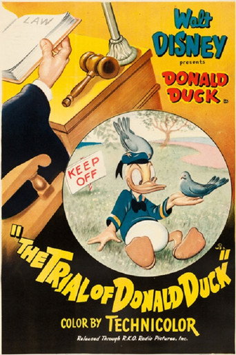 Póster de The Trial of Donald Duck
