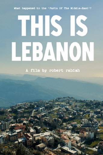 Póster de This is Lebanon