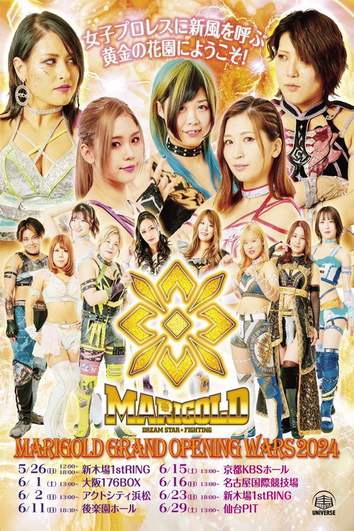 Póster de Marigold Grand Opening Wars 2024 ~ Day 8