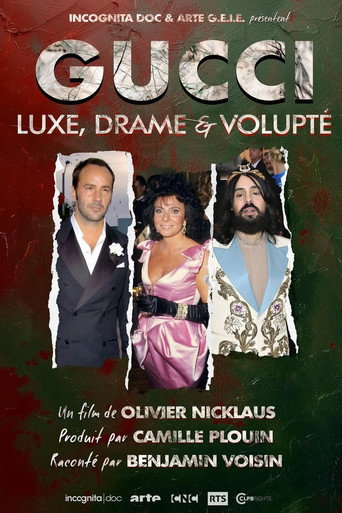 Póster de Gucci : luxe, drame et volupté