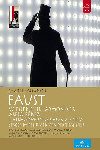 Póster de Gounod Faust