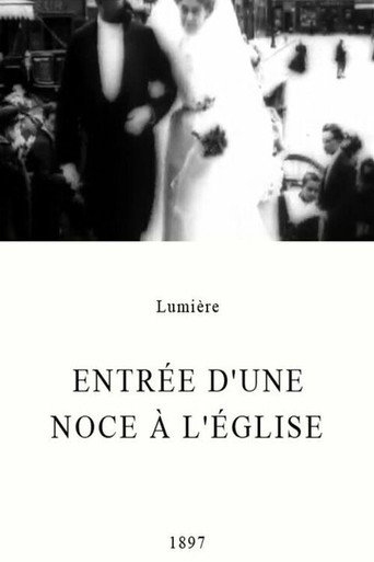 Póster de Entrée d'une noce à l'église