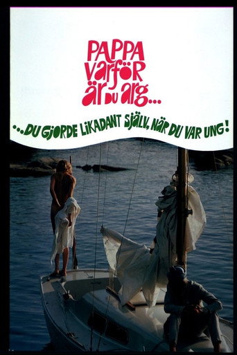 Póster de Pappa varför är du arg? Du gjorde likadant själv när du var ung