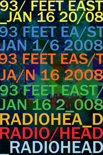 Póster de Radiohead: Live From 93 Feet East, London