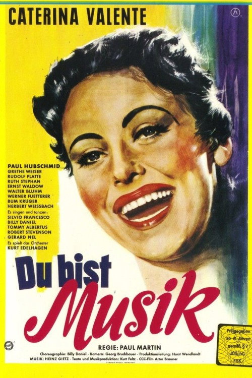 Póster de Du bist Musik