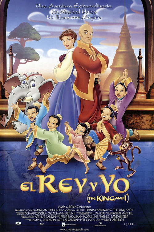 Póster de El Rey y Yo