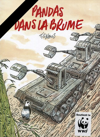 Póster de Pandas dans la brume: Dépliant