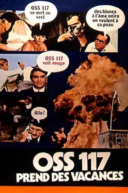 Póster de OSS 117 prend des vacances