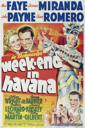 Póster de Week-End in Havana