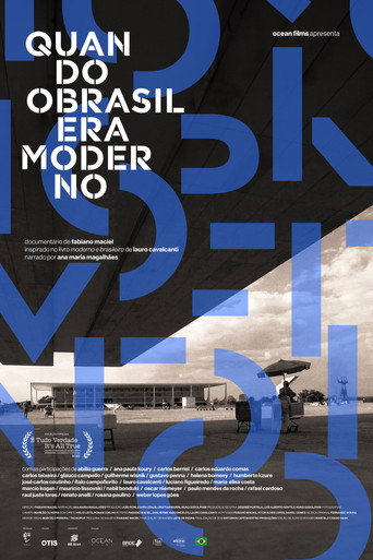 Póster de Cuando Brasil era moderno