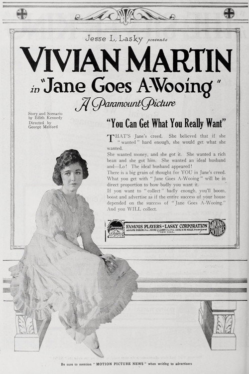 Póster de Jane Goes A-Wooing