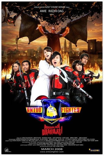 Póster de Antoofighter: Amukan Drakulat!