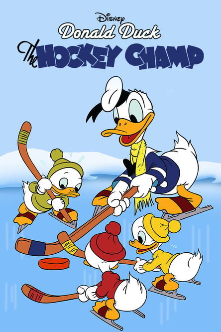 Póster de Donald - Campeón de Hockey