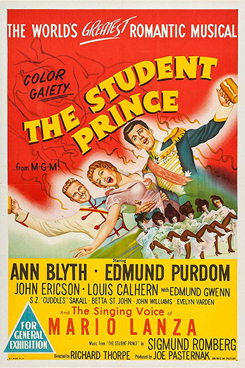 Póster de The Student Prince