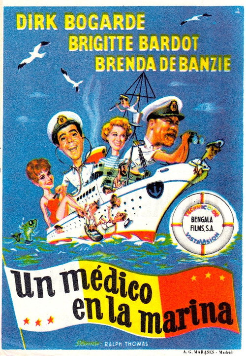 Póster de Doctor at Sea