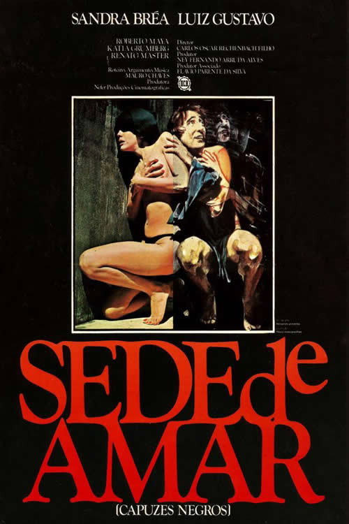 Póster de Sede de Amar (Capuzes Negros)