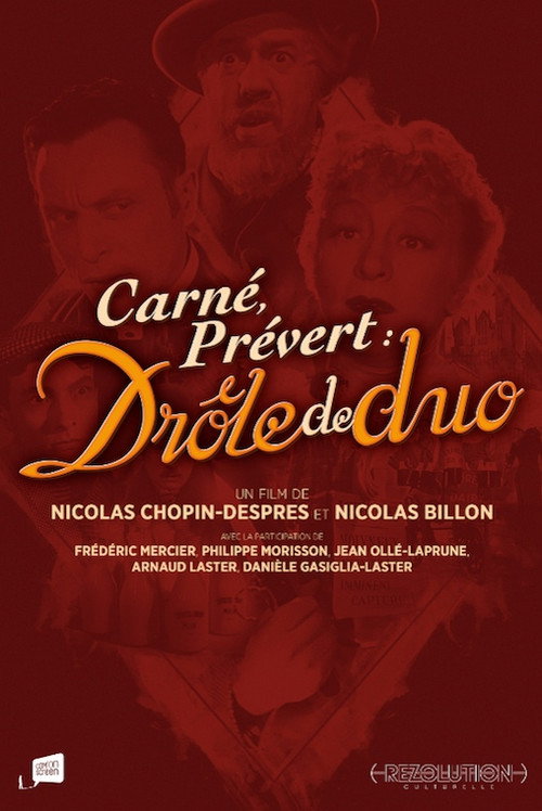 Póster de Carné, Prévert : drôle de duo
