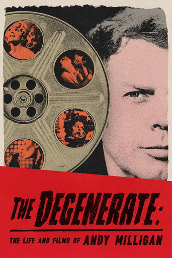 Póster de The Degenerate: The Life and Films of Andy Milligan