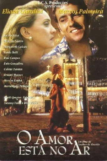 Póster de O Amor Está No Ar