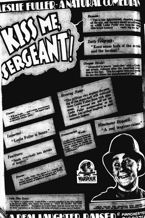 Póster de Kiss Me Sergeant