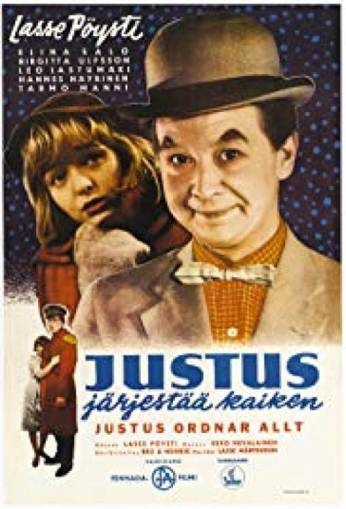 Póster de Justus järjestää kaiken