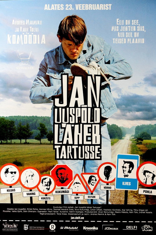 Póster de Jan Uuspõld läheb Tartusse