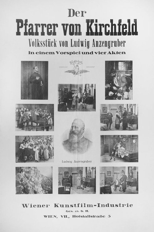 Póster de Der Pfarrer von Kirchfeld