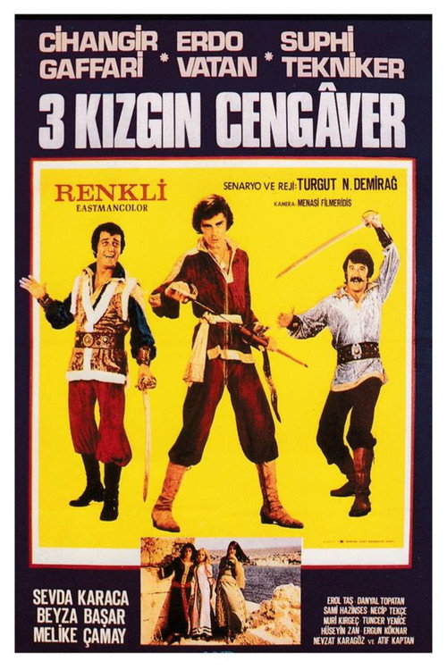 Póster de Üç Kızgın Cengaver