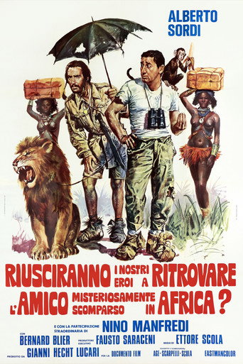 Póster de Riusciranno i nostri eroi a ritrovare l'amico misteriosamente scomparso in Africa?
