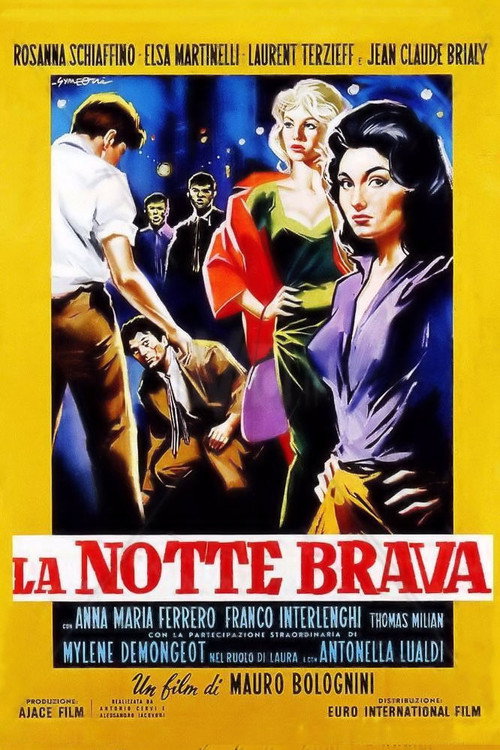 Póster de La notte brava