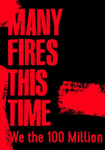Póster de Many Fires This Time: We the 100 Million