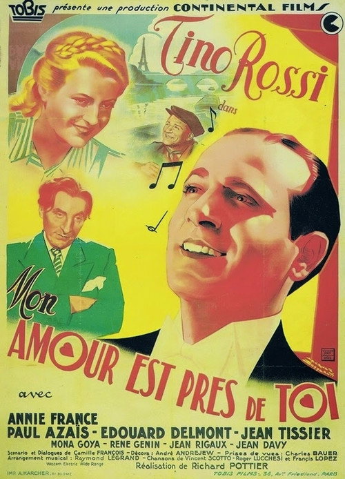 Póster de Mon amour est près de toi
