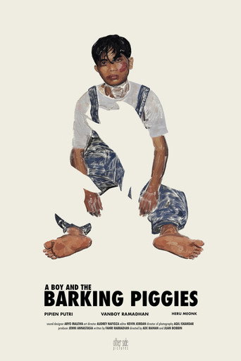 Póster de A Boy and the Barking Piggies