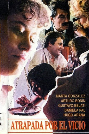 Póster de Atrapada por el vicio