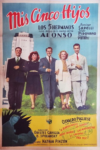 Póster de Mis cinco hijos