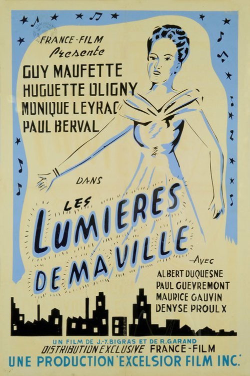 Póster de Les lumières de ma ville