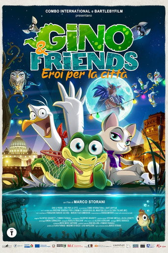 Póster de Gino & Friends - Eroi per la città