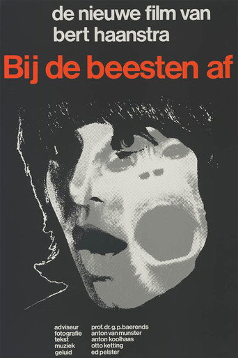Póster de Bij de beesten af