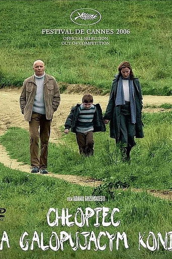 Póster de Chłopiec na galopującym koniu