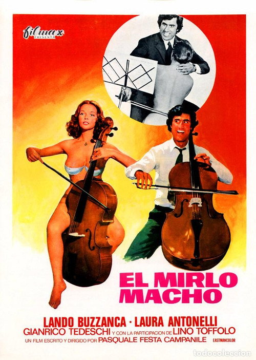 Póster de Il merlo maschio