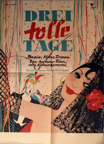 Póster de Drei tolle Tage