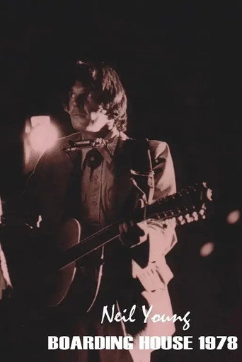 Póster de Neil Young - Boarding House 1978