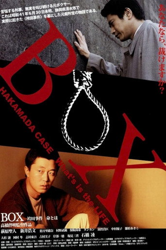 Póster de BOX 袴田事件 命とは