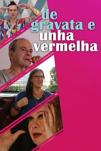 Póster de De Gravata e Unha Vermelha