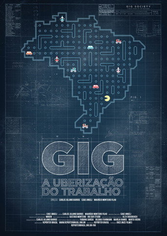 Póster de GIG - A Uberização do Trabalho