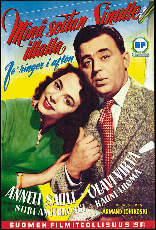 Póster de Minä soitan sinulle illalla
