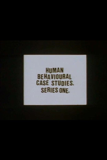 Póster de Human Behavioural Case Studies. Series One.