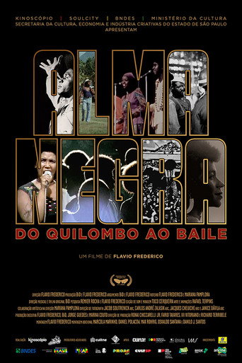 Póster de Alma Negra, do Quilombo ao Baile