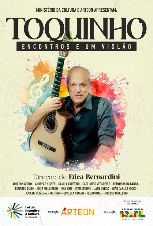 Póster de Toquinho: Encontros e um Violão